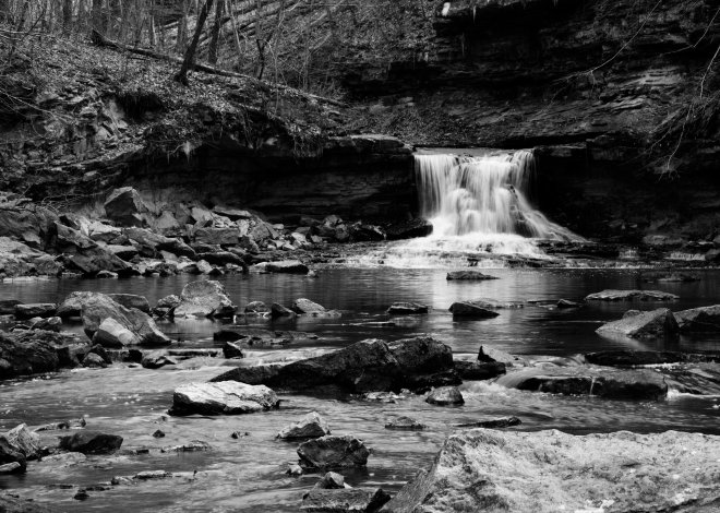 McCormicks Creek falls.